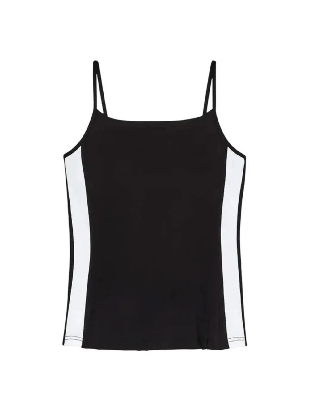Fila Black & White Essentials Cami Tank Top Size Medium NWT